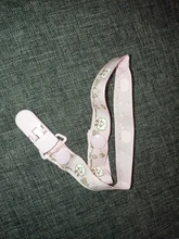 Clip para chupete de bebé, cadena de chupete para chupete, soporte para pezones para niños, cuerda anticaída, 1 ud.
