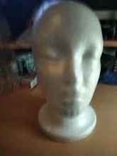 Soporte práctico de espuma para pelucas para cabezas de maniquí, soporte de exhibición para gafas, modelo de cabeza de peluca, envío directo, con soporte para peluca