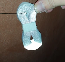 DIY 10/15/20/30 MM alta visibilidad grado coser en cinta de borde de tela reflectante para bolsa de tapa de ropa para un uso de seguridad de visibilidad