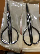 Herramienta de bonsái para principiantes, tijeras de mango largo, tijeras de rama de planta de jardinería, 20cm, envío directo