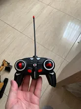 2,4G RC excavadora eléctrica Mini buldózer con Control remoto 1:24 Aleación de plástico de ingeniería de camión y coche volquete grúa vehículo juguete para niño