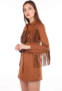 MARKAPİA SAÇAKLI SUEDE DRESS
MARKAPİA SAÇAKLI SUEDE DRESS