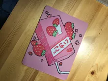 Game-Mousepad Desktop-Pad Gaming-Pad Milk Top-Selling Strawberry Japanese Wholesale Kawaii