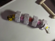 Cage-Accessories Pet-Supplies Grinding-Stone Minerals Birds Parrot Chewing-Toy 18cm 1pcs