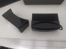 Almohadillas aplicadoras de contorno de neumáticos para coche, esponja de pulido, cepillo de esponja para encerar, embellecedor interior, con tapas