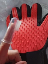 Guante de lana con cepillo para mascotas, guante para gato y gato, accesorios para perros pequeños