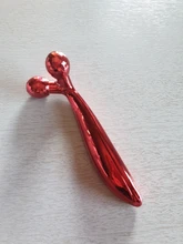 Rodillo masajeador 3D para estiramiento de cara delgada, herramienta de relajación Facial con forma de Y giratoria 360, para cuerpo completo