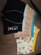 HH 3 unids/set de algodón puro niños calzoncillos de estilo Boxer niños bragas acogedor ropa interior de dibujos animados medio pequeño medias para niños pantalones cortos de niño