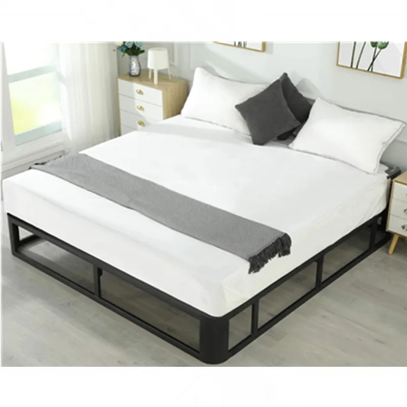 King Size Bed Frame Metal Platform Steel Slat Platform Mattress Foundation Anti-skid Padding No Box Spring Needed Easy Assembly
King Size Bed Frame Metal Platform Steel Slat Platform Mattress Foundation Anti-skid Padding No Box Spring Needed Easy Assembly