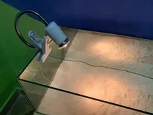 Lámparas de temperatura con ajuste para acuario, lámparas de temperatura con ajuste de UVA y uvb de 25W con calor para Tortuga, solarium de calcio para mascotas