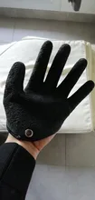 Guantes antideslizantes de látex para pesca, protectores de mano antideslizantes con cierre magnético para pescar, 1 unidad