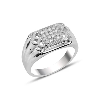 Silver 925 Sterling Zircon Stone Ring
Silver 925 Sterling Zircon Stone Ring
