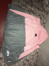 Hoodied Sweatshirt Jackets Womens Ladies Spring Patchwork Long-Style Casual Buttocks