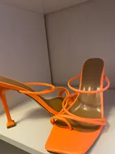 Zapatos de tacón alto y fino con estampado de serpiente para mujer, sandalias sexys con punta cuadrada, para verano, 2020