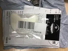 20 unids/set desechables Protector para delineador de ojos sombra de ojos Protector, almohadillas, los ojos, los labios libre de pelusa parche maquillaje pestañas aislamiento pegatinas