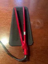 Esterilla de viaje de silicona resistente al calor, bolsa para rizar el pelo, plancha, multifunción, antideslizante, plana, Herramienta de Peinado