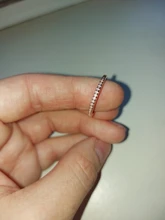 ZHOUYANG-anillos de compromiso de boda para mujer, Micro pavé de circonia cúbica, Color plata, joyería de moda de todos los tamaños R133