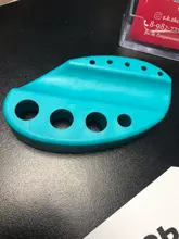 Herramienta ovalada de silicona para tatuaje, soporte para bolígrafo, pigmento Microblading, taza para tinta, máquina, maquillaje permanente, accesorios de tatuaje, nuevo