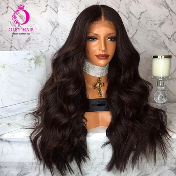 OLEY Hair Long Wavy Black Wig High Density Synthetic Lace Front Wig Heat Resistant Glueless Daily Cosplay Wigs For Black Women
OLEY Hair Long Wavy Black Wig High Density Synthetic Lace Front Wig Heat Resistant Glueless Daily Cosplay Wigs For Black Women