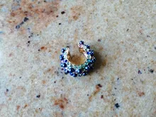 Pendientes de Clip en forma de C para mujer, Perla moderna, Color dorado, joyería de boda para fiesta, sin perforaciones, apilable, CZ, 2020