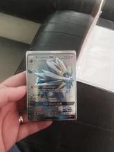 Juego de cartas de Pokemon francés para niños, juego de batalla brillante, Vmax TAG TEAM GX, Francaise V Max, 10-300 Uds.