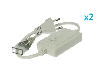 2 PCs plug power adapter transformer Rectifier 4 Pin RGB connector pitch 13,5mm with Mini Controller 8 programs for Led strip RGB
2 PCs plug power adapter transformer Rectifier 4 Pin RGB connector pitch 13,5mm with Mini Controller 8 programs for Led strip RGB