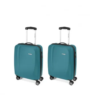 Set 2 Suitcases Cabin 4 Wheels Gabol Line Turquoise
Set 2 Suitcases Cabin 4 Wheels Gabol Line Turquoise