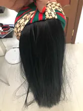 HUAYA-Peluca de cabello sintético para mujer, pelo corto/largo y recto, rizado de media cabeza con diadema, extensiones de cabello con conexión Natural