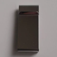 ISKYBOB-Clip de dinero de bolsillo de acero inoxidable 2020, Clip de Metal para tarjetas de crédito, dinero