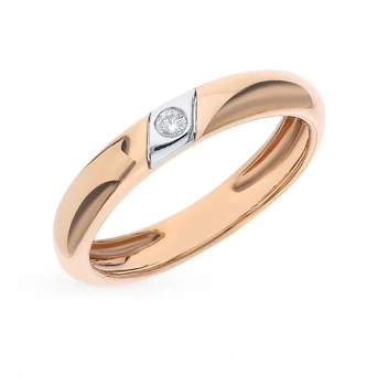 Gold ring with diamonds sunlight sample 585
Gold ring with diamonds sunlight sample 585