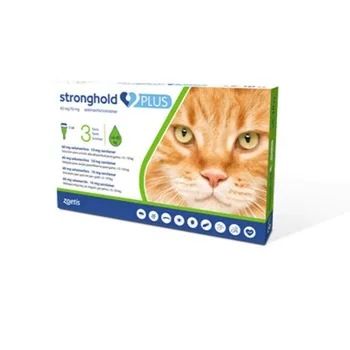 STRONGHOLD PLUS large cats 5 to 10KG 6 pipettes ZOETIS
STRONGHOLD PLUS large cats 5 to 10KG 6 pipettes ZOETIS