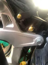 Tornillo de cabeza Torx para bicicleta y motocicleta, 1 Uds., titanio Ti M6 X 12 15 20 25 y M5 X 12 15 20 25mm