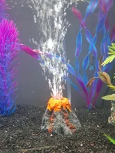 Paisajismo del tanque de peces, decoración de acuario con forma volcánica, adornos de rocalla, herramienta de oxigenación, 2021