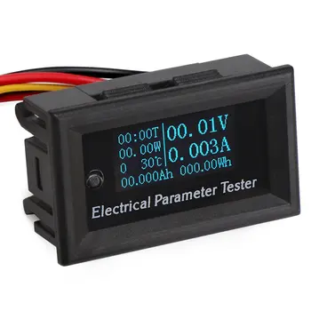 7-en-1 power meter, monitor voltage and intensity OLED display DC 33V 3A 
7-en-1 power meter, monitor voltage and intensity OLED display DC 33V 3A