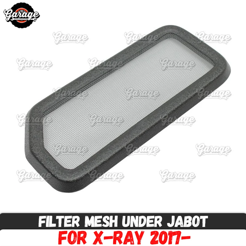 

Filter mesh new look for Lada X-Ray 2017- under jabot ABS plastic accessories guard cover protective pad car styling tuning