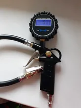 Inflator Hose Pressure-Gauge Air-Tire Digital 200-Psi Vehicle-Tester Air-Chuck Car Truck