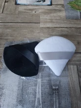Esponjilla en polvo triangular de terciopelo, 1/2 Uds., Mini esponja de Maquillaje facial, cosmética, suave, de algodón, para cara, lavable, ligera
