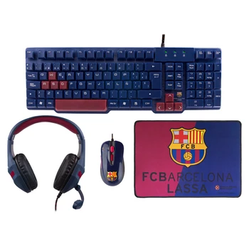Mars Gaming BLBC3 - Pack Gaming FC Barcelona Lassa, keyboard, mouse optical sensor, earphones and gaming mouse
Mars Gaming BLBC3 - Pack Gaming FC Barcelona Lassa, keyboard, mouse optical sensor, earphones and gaming mouse