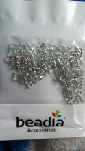 Protectores de alambre para fabricación de joyas, accesorios de forma de U, 100 unids/lote, 4x4mm