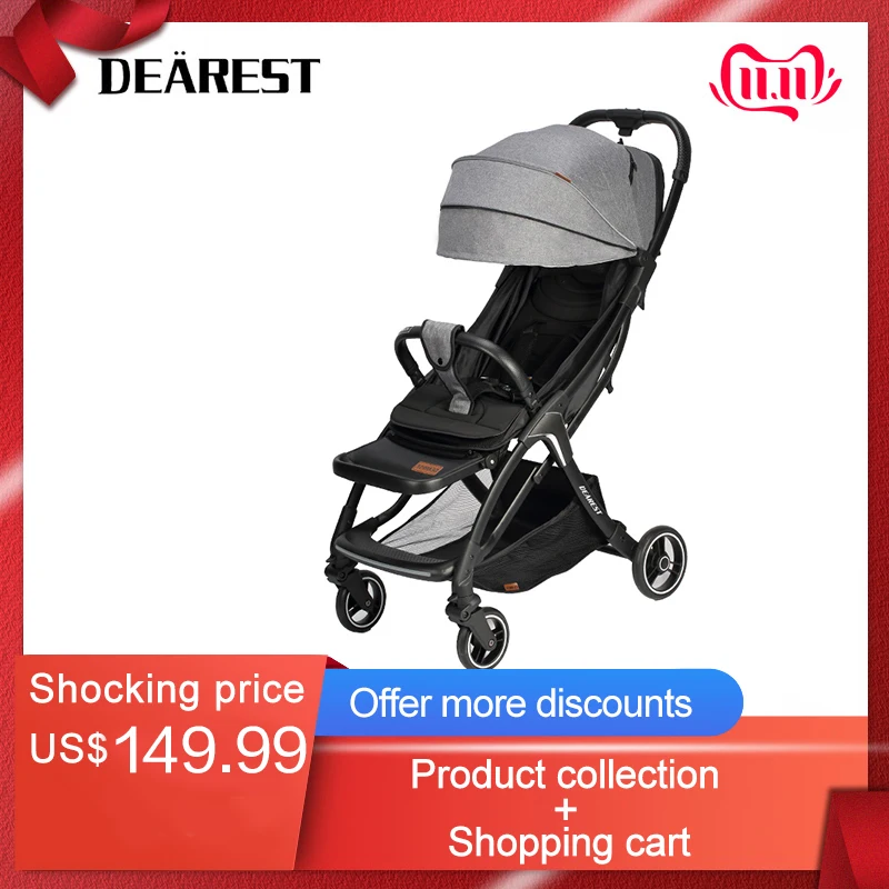 

New model Dearest A8 baby stroller luxury style free shipping stroller2019