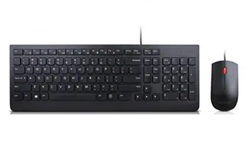Lenovo Essential USB QWERTY black-keyboard (standard, Wired, USB, QWERTY, black, mouse included)
Lenovo Essential USB QWERTY black-keyboard (standard, Wired, USB, QWERTY, black, mouse included)