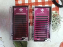 Abonnie-Extensión de pestañas, Cilio Individual de visón sintético Natural, 0,05-0,25mm, rizado B/C/D, maquillaje de belleza de 8-17mm