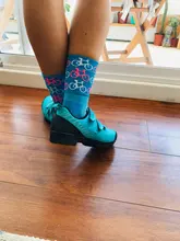 Calcetines de nailon transpirables para ciclismo, calcetines deportivos de secado rápido para hombre y mujer, calcetines de fútbol y baloncesto, S26