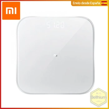 XIAOMI Mi Smart Scale 2-Scale Smart, BMI body with application and data analysis, LED screen
XIAOMI Mi Smart Scale 2-Scale Smart, BMI body with application and data analysis, LED screen
