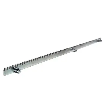 BFT CVZ-S steel gear rack 30x8 (module drive gear M4) complete with bolts for sliding gate (art. N999320) 
BFT CVZ-S steel gear rack 30x8 (module drive gear M4) complete with bolts for sliding gate (art. N999320)