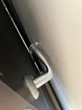 Tope de puerta de Gel de sílice transparente, tope de manija de puerta, perilla de protección de pared, parachoques, paredes, protector de muebles, 4 Uds.