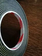 Rubber-Tape Sponge Foam Strong-Adhesion Thick Black EVA 10mm-100mm-Width Anti-Collision-Seal-Strip