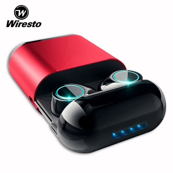 Wiresto Wireless Earbuds TWS Mini Bluetooth Earphone Stereo 5.0 Sport Earpiece Headset with Free Case
Wiresto Wireless Earbuds TWS Mini Bluetooth Earphone Stereo 5.0 Sport Earpiece Headset with Free Case