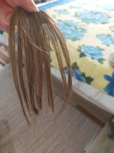 SEGO-Clip en flequillo de cabello humano, flequillo Invisible, extensiones de cabello rubio brasileño, no remy