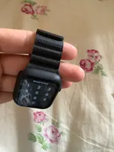 Correa de cuero para Apple watch, banda magnética de 44mm, 40mm, 38mm y 42mm, iWatch Series 3, 4, 5, 6 SE